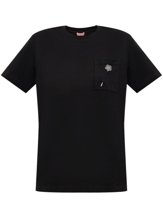 25SS 겐조 반팔 티셔츠 FF52TS1504SG 99J Black