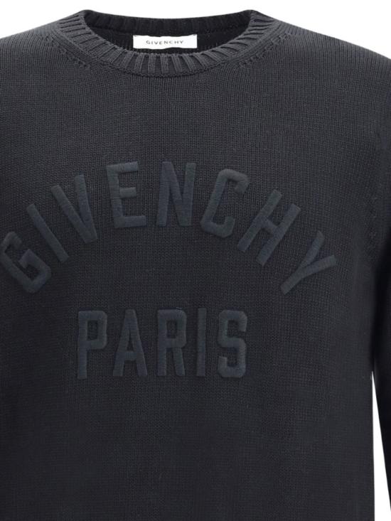 25FW 지방시 스웨터 BM90W04YNM 001 Black - GIVENCHY