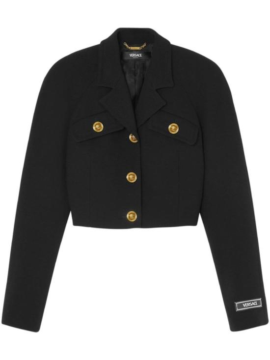  베르사체 자켓 1015742 1A10943 1B000 Black