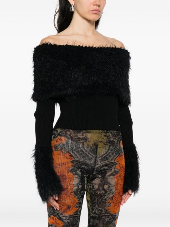 25FW 장 폴 고티에 스웨터 PO018 K005 00 Black - JEAN PAUL GAULTIER