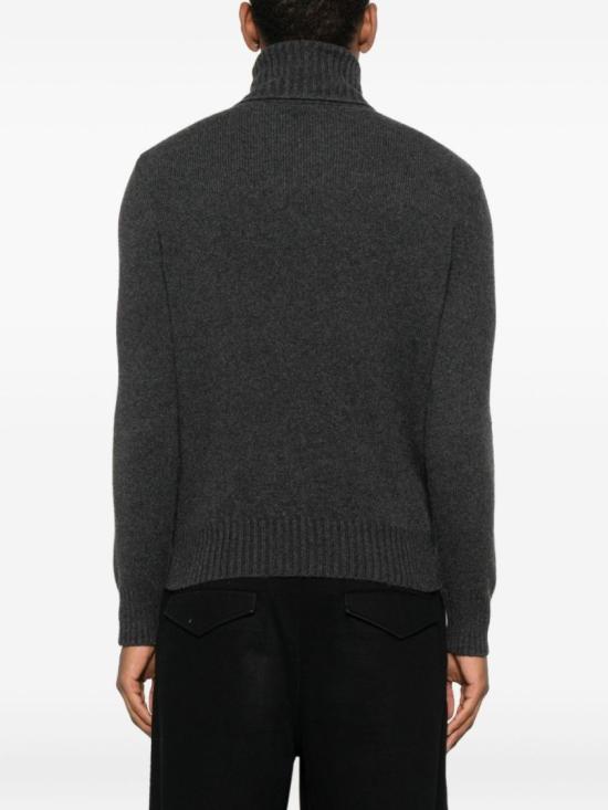 25FW 아미 터틀넥 HKS831 005 020 Black - AMI