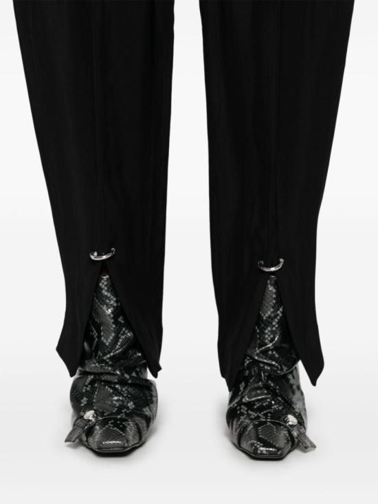 25FW 뮈글러 스트레이트 팬츠 25F1PA0448196 1999 Black - MUGLER