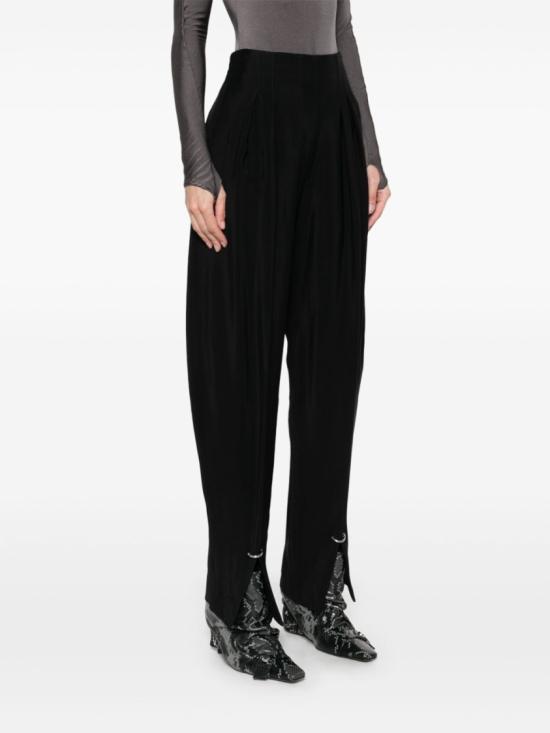 25FW 뮈글러 스트레이트 팬츠 25F1PA0448196 1999 Black - MUGLER
