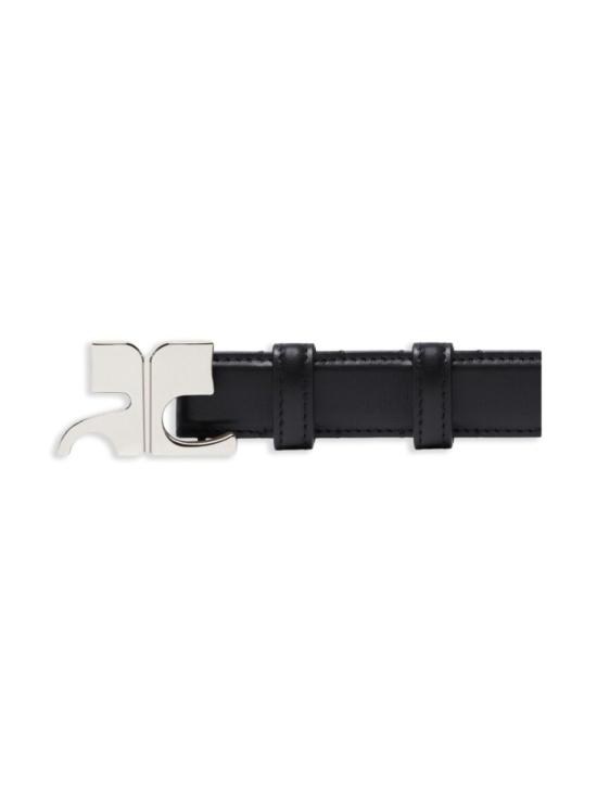 25FW 쿠레쥬 레귤러 벨트 125ACE020CR0065 9999 Black - COURREGES