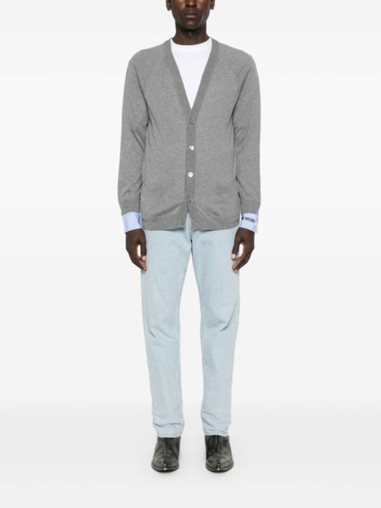  모스키노 가디건 J0931 7005 0485 Grey - MOSCHINO