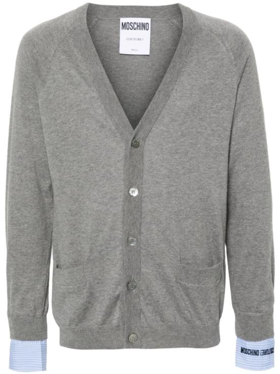  모스키노 가디건 J0931 7005 0485 Grey