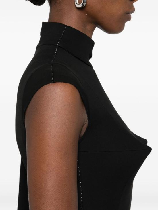 25FW 장 폴 고티에 숏 원피스 DR078 W021 00 Black - JEAN PAUL GAULTIER