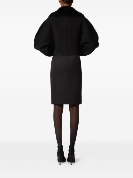 25FW 니나리찌 자켓 25ACMA018PL0483 U9000 Black - NINA RICCI