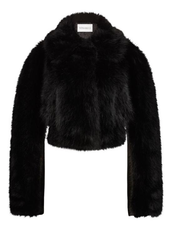 25FW 니나리찌 자켓 25ACMA018PL0483 U9000 Black