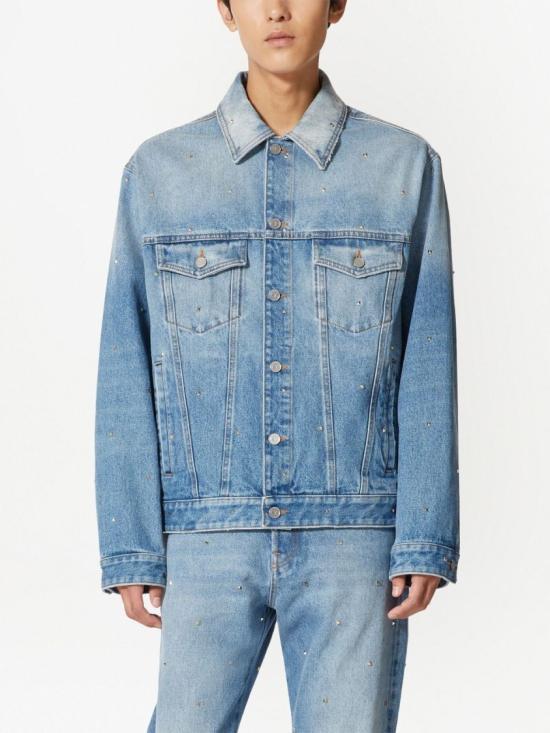  발렌티노 가라바니 데님 자켓 2V3DC02G93Q 558 Blue - VALENTINO GARAVANI