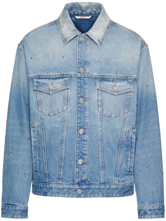  발렌티노 가라바니 데님 자켓 2V3DC02G93Q 558 Blue