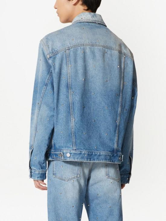  발렌티노 가라바니 데님 자켓 2V3DC02G93Q 558 Blue - VALENTINO GARAVANI