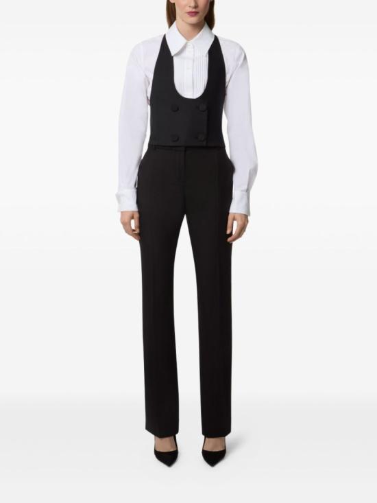 25FW 니나리찌 스트레이트 팬츠 25ACPA004WV0324 U9000 Black - NINA RICCI