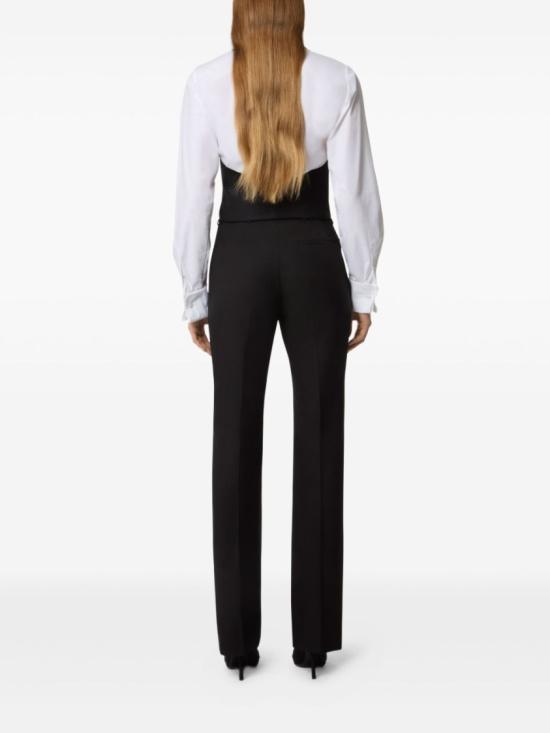 25FW 니나리찌 스트레이트 팬츠 25ACPA004WV0324 U9000 Black - NINA RICCI