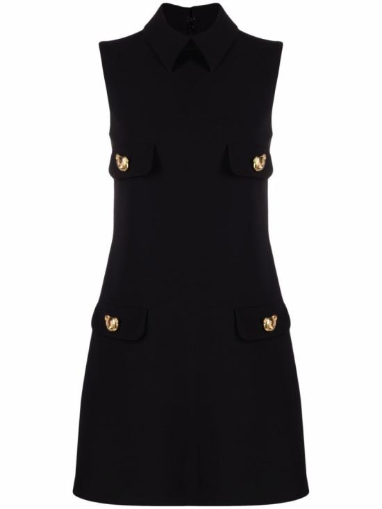 25FW 모스키노 미디 원피스 A0445 5524 0555 Black