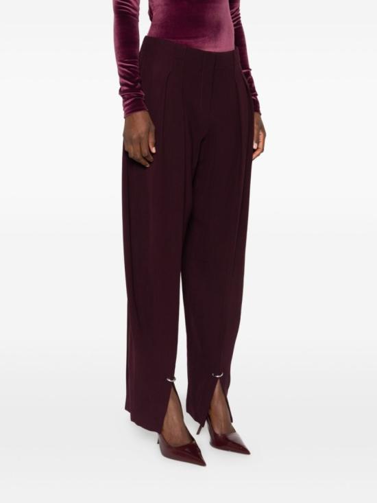 25FW 뮈글러 스트레이트 팬츠 25F1PA0448196 3402 Black - MUGLER