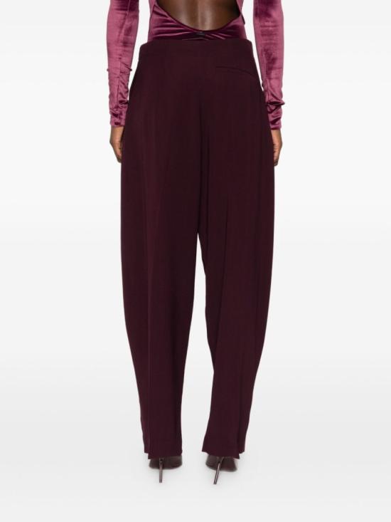 25FW 뮈글러 스트레이트 팬츠 25F1PA0448196 3402 Black - MUGLER