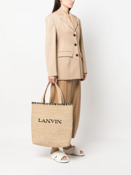 25SS 랑방 토트백 LW BGST00 RAF1 P24 6510 Neutrals - LANVIN