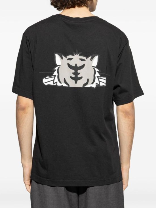 25FW 겐조 반팔 티셔츠 FF65TS4514SG 99J Black - KENZO