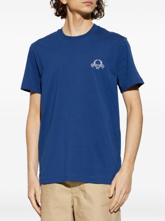 26SS 모스키노 반팔 티셔츠 A0718 0241 1290 Blue - MOSCHINO
