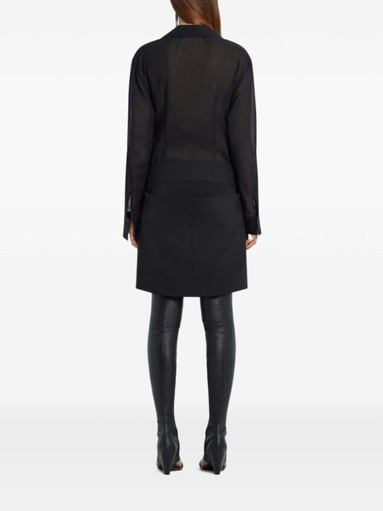  쿠레쥬 긴팔 티셔츠 225CCH091CO0137 9999 Black - COURREGES