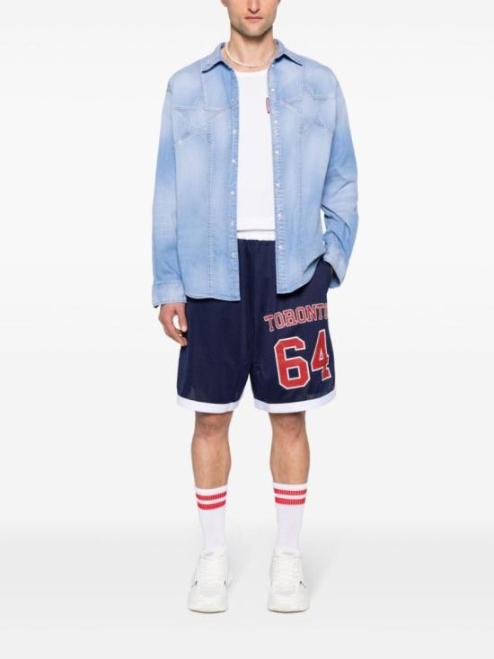  디스퀘어드2 데님 셔츠 S71DM0701 S30341 470 Blue - DSQUARED2