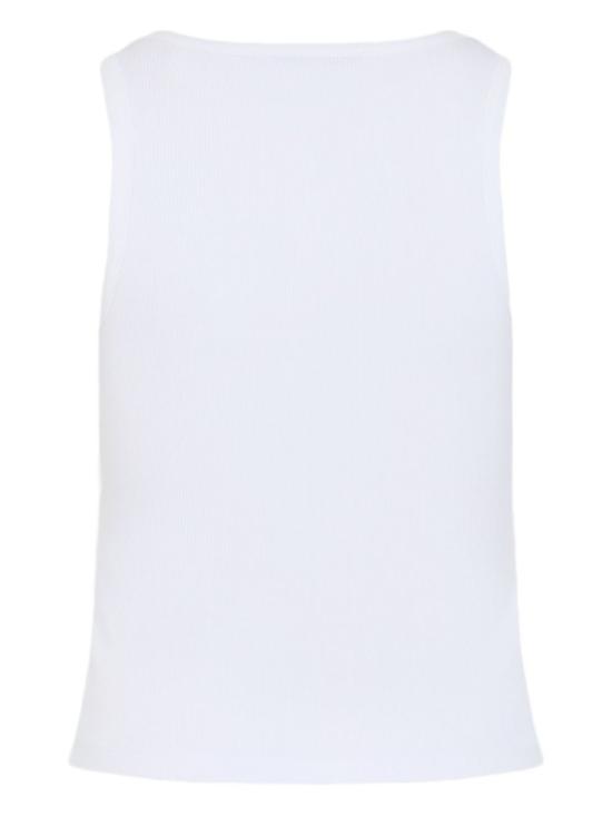 25FW 지방시 민소매 티셔츠 BW70FPP75N 100 White - GIVENCHY