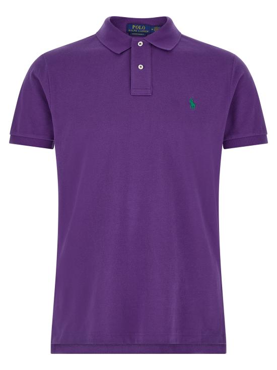 26SS 폴로 랄프로렌 폴로 티셔츠 710680784508 Purple