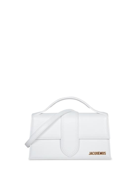 26SS 자크뮈스 라지 밤비노 크로스바디 플랩 백 BAW00007 BC01C01 100 White