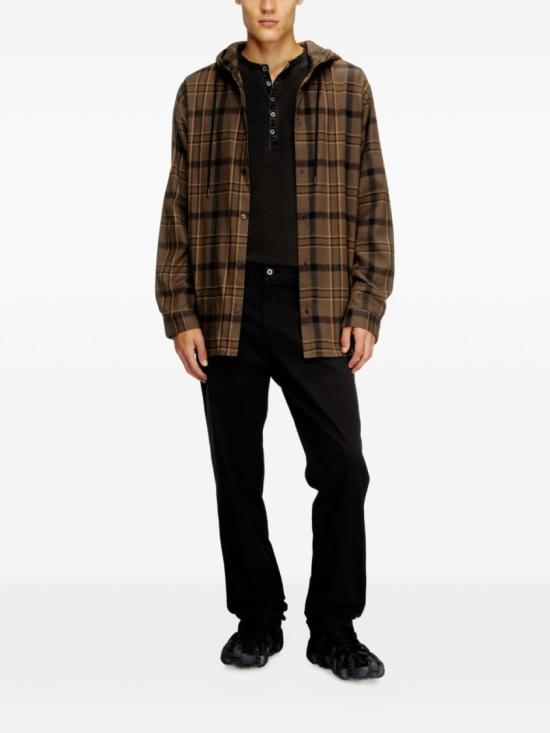 26SS 디젤 P-DEFINE 코튼 팬츠 A20454 0EPCH 9XX Black - DIESEL