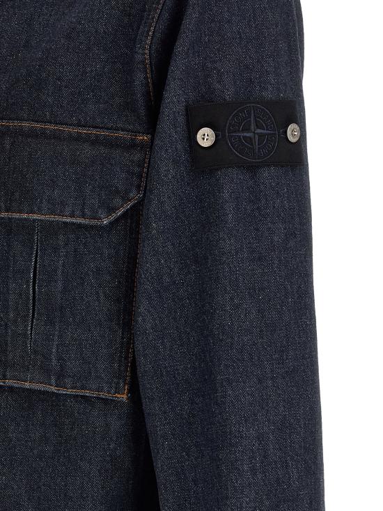 26SS 스톤 아일랜드 긴팔 셔츠 L1S141200002S00J7VJ201 Blue - STONE ISLAND