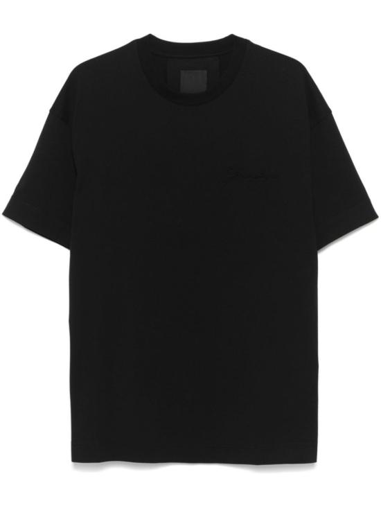  지방시 반팔 티셔츠 BM71MG3YP1 001 Black
