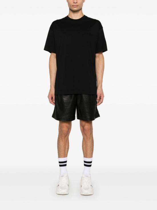  지방시 반팔 티셔츠 BM71MG3YP1 001 Black - GIVENCHY