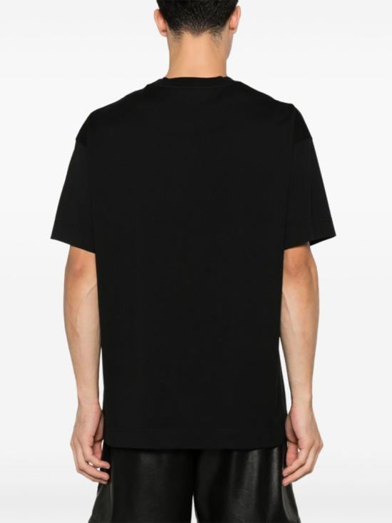  지방시 반팔 티셔츠 BM71MG3YP1 001 Black - GIVENCHY