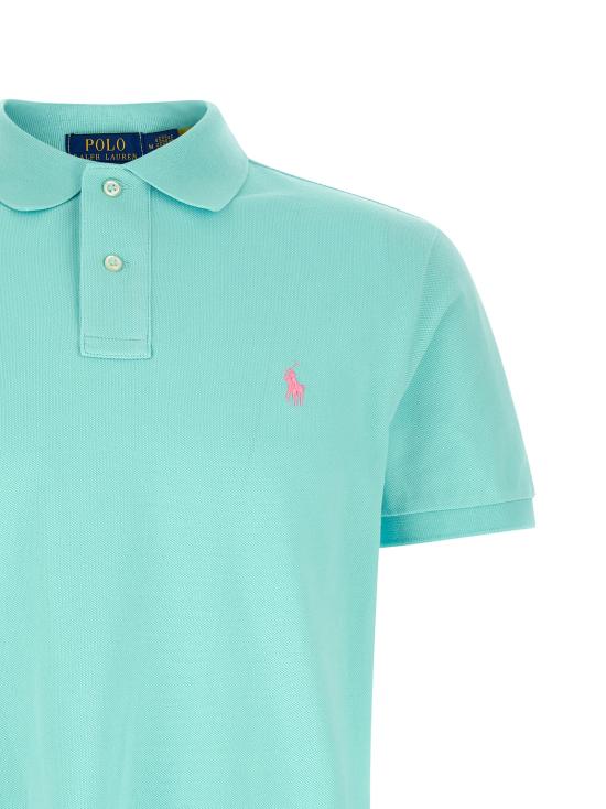 26SS 폴로 랄프로렌 폴로 티셔츠 710680784511 Light Blue - POLO RALPH LAUREN