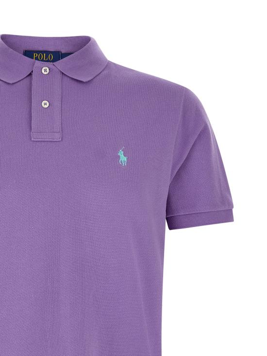 26SS 폴로 랄프로렌 폴로 티셔츠 710782592028 Purple - POLO RALPH LAUREN