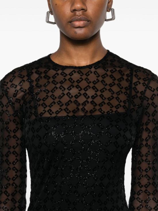 25SS 지방시 롱 원피스 BW225620H0 008 Black - GIVENCHY
