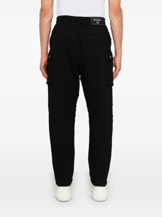 25SS 발망 스트레이트 팬츠 EH1OB335BC91 0PA Black - BALMAIN