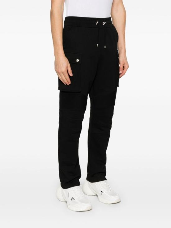 25SS 발망 스트레이트 팬츠 EH1OB335BC91 0PA Black - BALMAIN