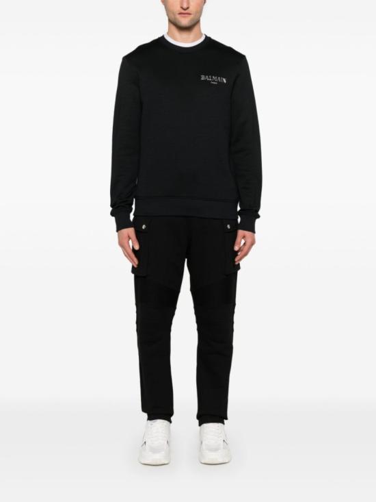 25SS 발망 스트레이트 팬츠 EH1OB335BC91 0PA Black - BALMAIN