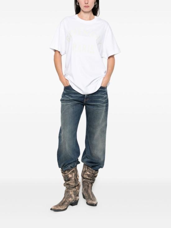 25FW 지방시 반팔 티셔츠 BW70FM3YRS 100 White - GIVENCHY
