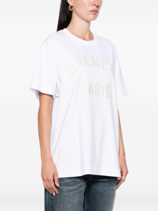 25FW 지방시 반팔 티셔츠 BW70FM3YRS 100 White - GIVENCHY