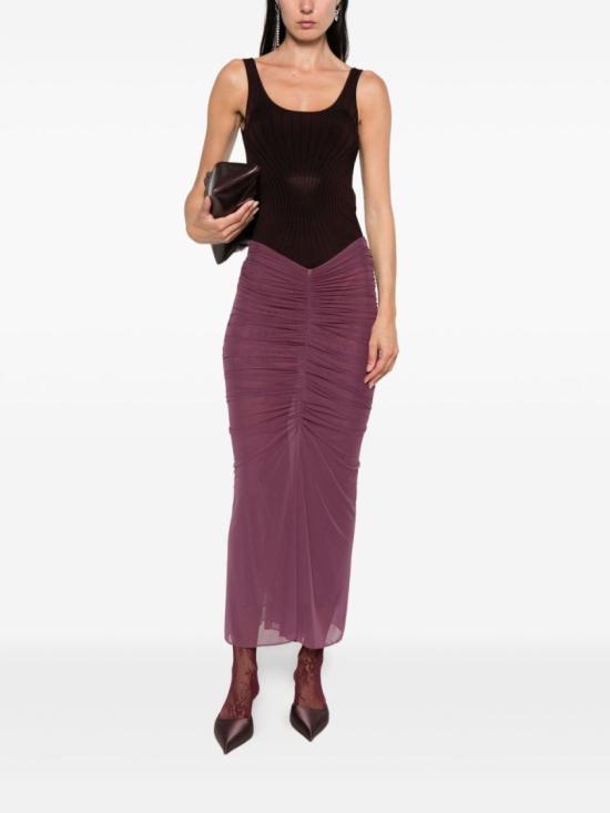 25FW 뮈글러 탑 25F2TO07171128 3012 Black - MUGLER