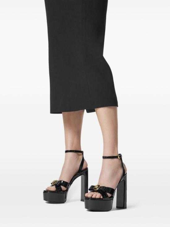 25SS 베르사체 샌들 1017314 D2VE 1B00V Black - VERSACE