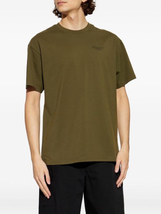 26SS 지방시 반팔 티셔츠 BM71NK3YSA 305 Green - GIVENCHY
