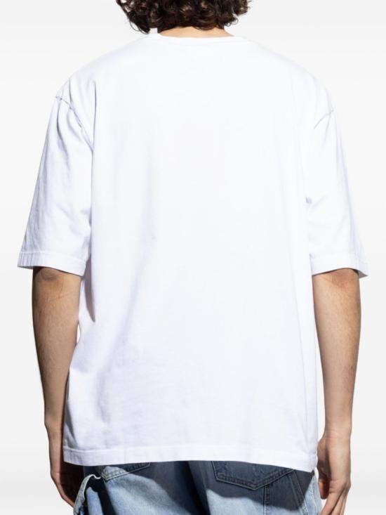 25FW 디스퀘어드2 반팔 티셔츠 S74GD1445 D20020 100 White - DSQUARED2