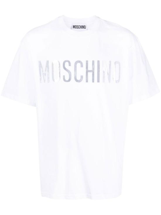  모스키노 반팔 티셔츠 A0717 0241 1001 White