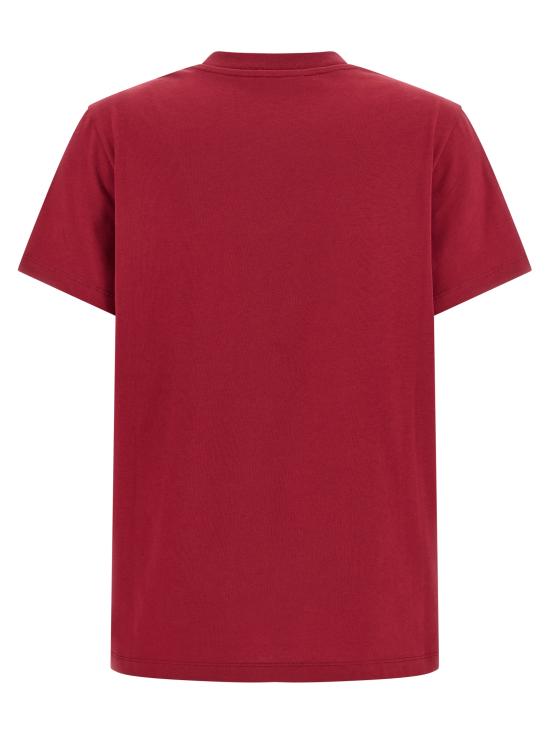 26SS 몽클레어 반팔 티셔츠 L10938C0002189AUO438 Red - MONCLER