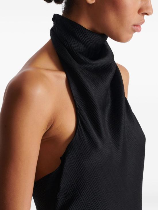 25FW 발망 민소매 티셔츠 FF1AE165SE94 0PA Black - BALMAIN