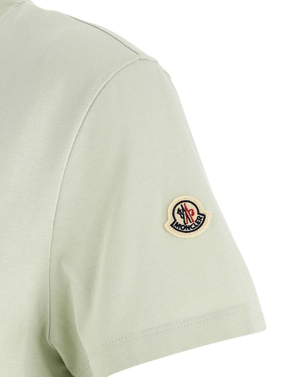 26SS 몽클레어 반팔 티셔츠 L10938C0002189AUO80E Green - MONCLER